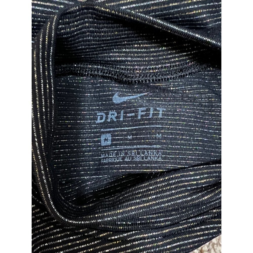 Nike |‎ Pro Women Warm Training Pullover Top AO9226-010 Sz M - Picture 3 of 8